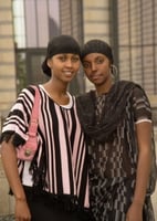 Photograph of Sumaya Yusuf and Bibi Abdalla